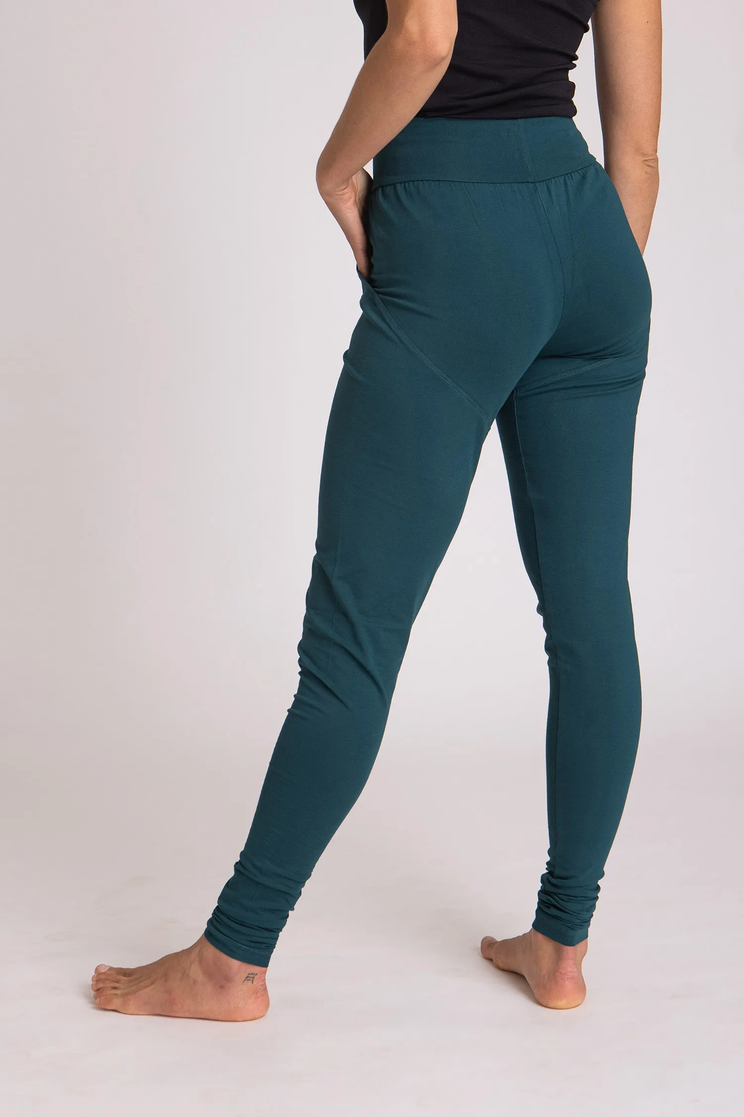 I'mPerfect Organic Cotton Extra Long Slouchy Pants 50%off