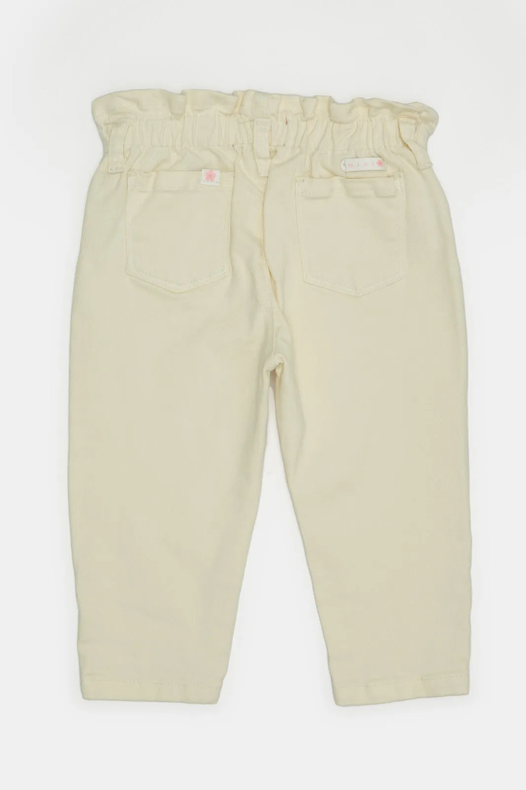 Infant Girls Ivory Trouser