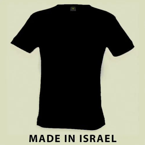 Israel Military Products Original Plain Black T shirt