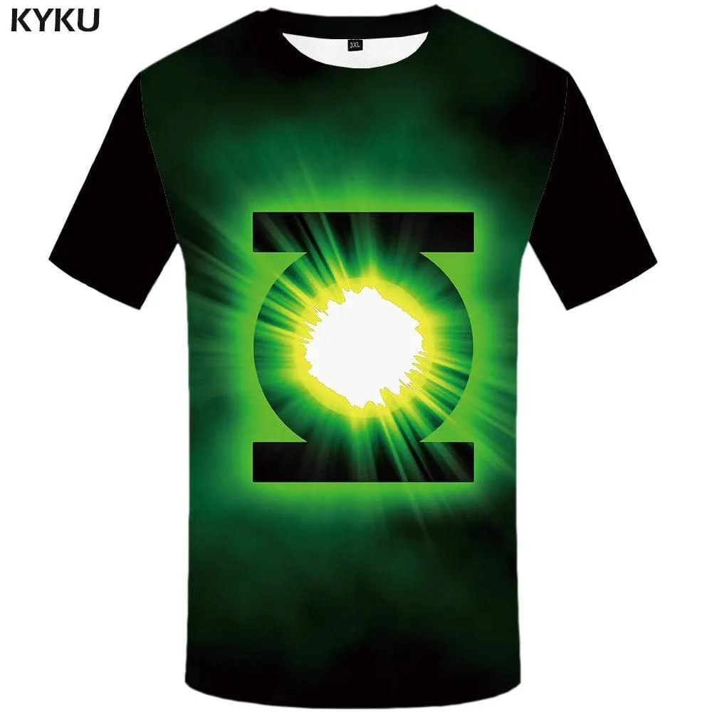 Jesus T shirt Men Aurora T shirts Funny Green Tshirt Anime Geometric Tshirts Print Harajuku T-shirt 3d Mens Clothing