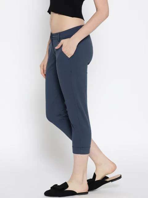 JUMP USA Womens Wear Dark Blue Pants