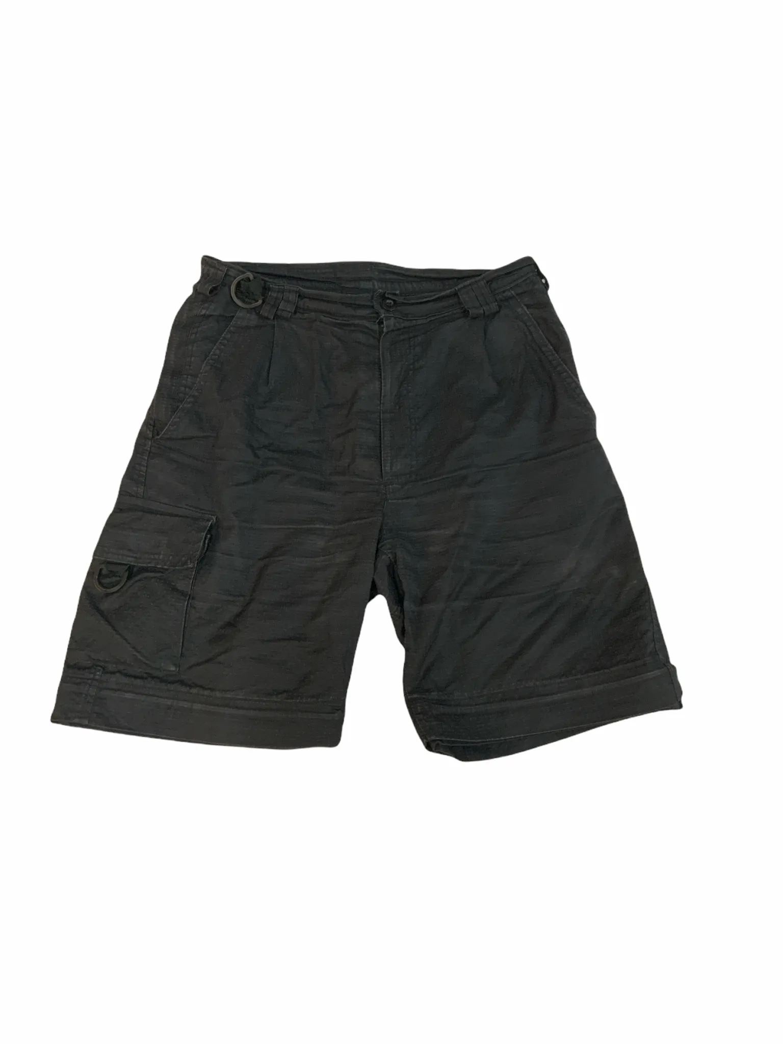 KIT DESIGN Men's Black Tactical Cargo Combo Shorts & Trousers Grade B