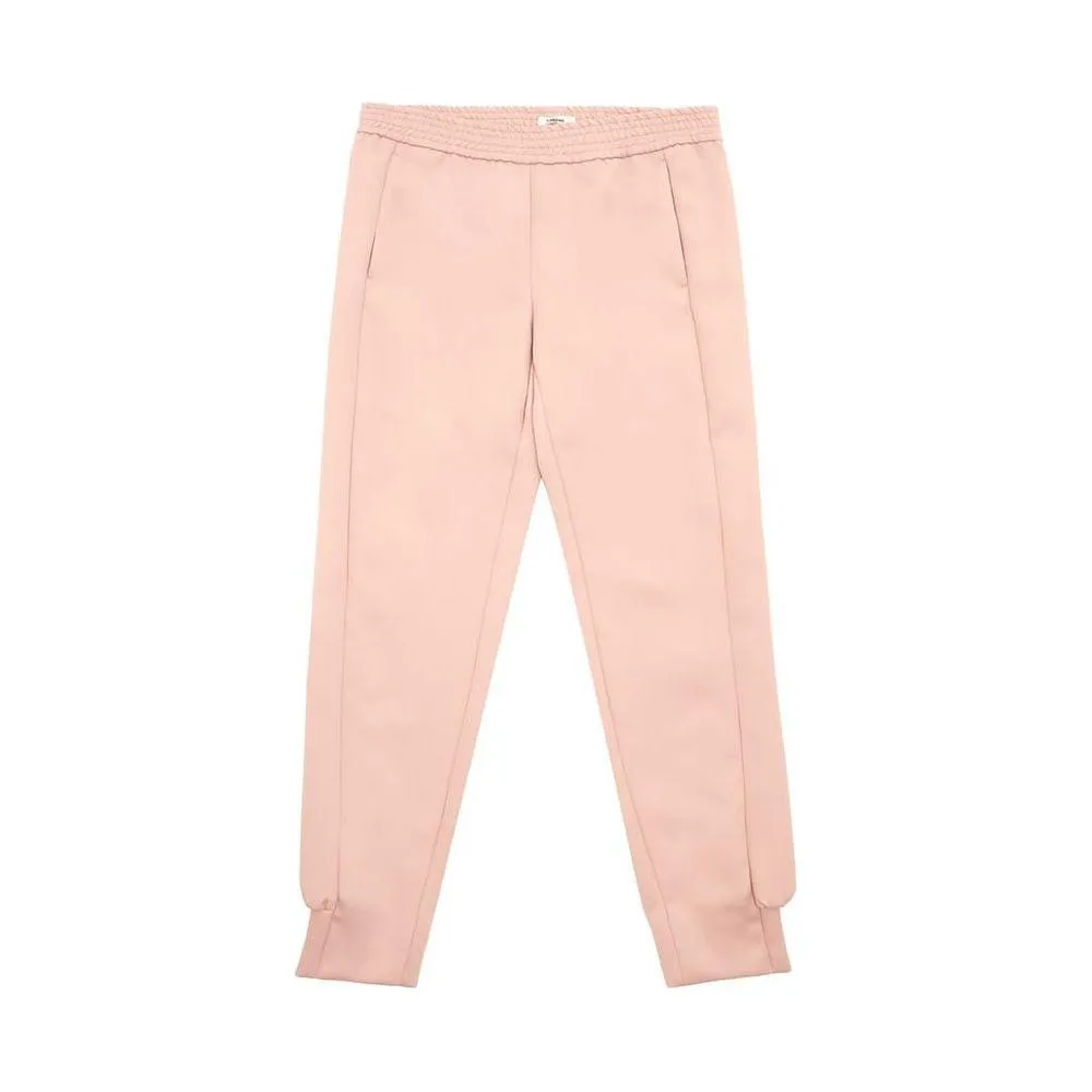 Lardini Elegant Pink Polyester Pants for Women