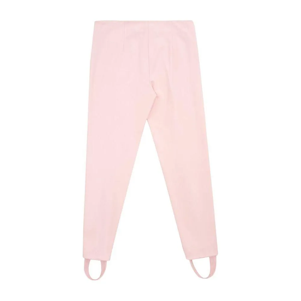 Lardini Elegant Pink Viscose Pants for Chic Style