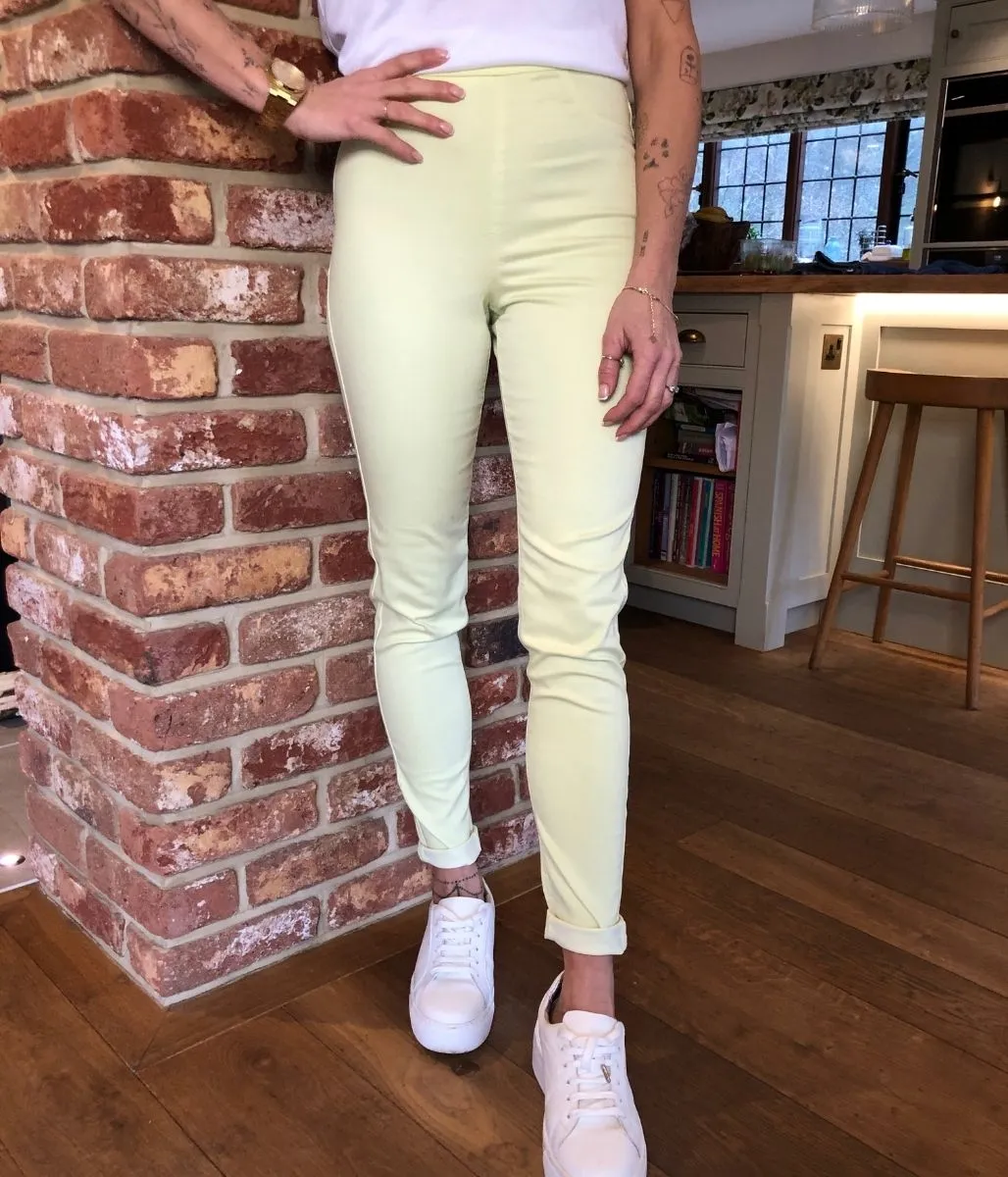 Lemon High Waisted Jeggings