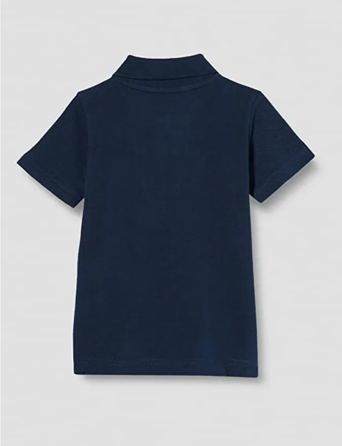 Levi's Kids Polo Piquet da ragazzo manica corta Back Neck Tape 8EA893-C8D 9EA893-C8D blu