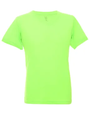 Light Green Plain T-shirt - S