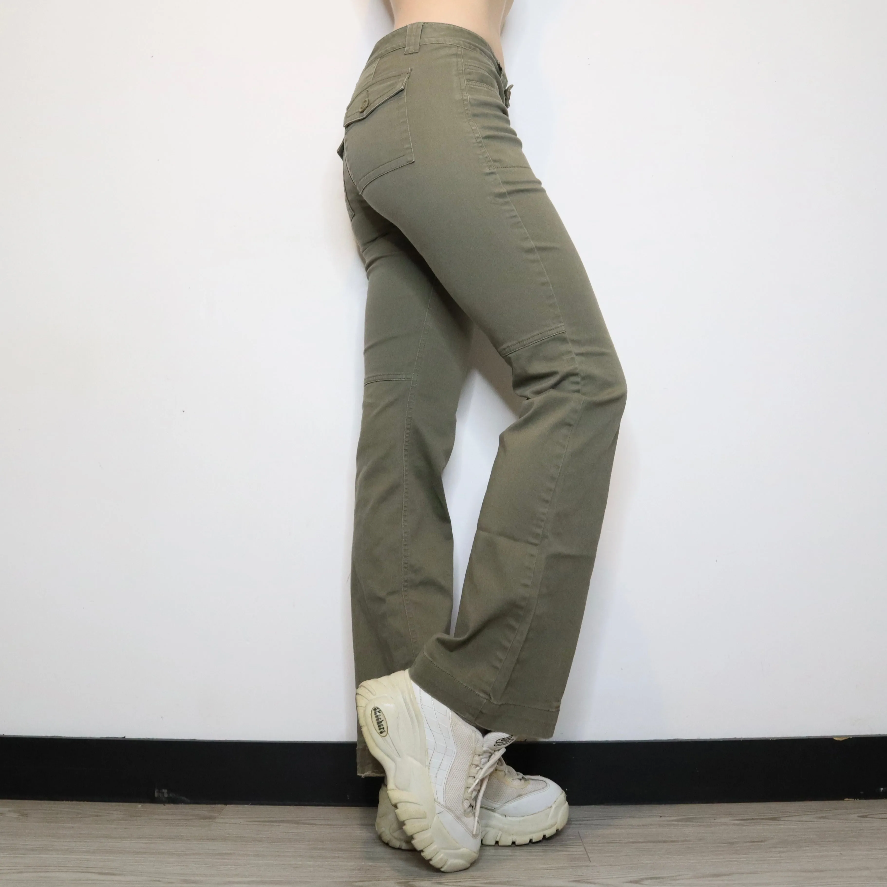 Low Rise Cargo Pants (Small)