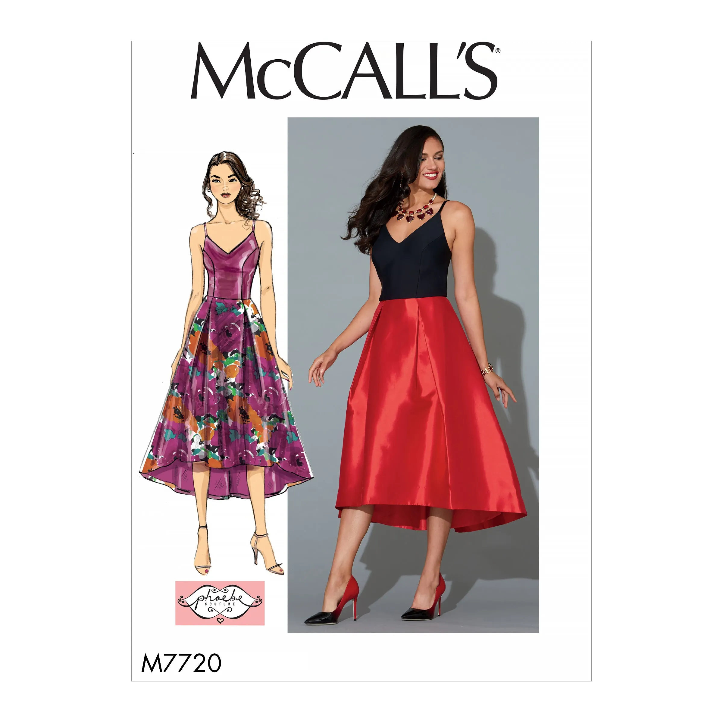 M7720 Misses' Dress (size: 14-16-18-20-22)