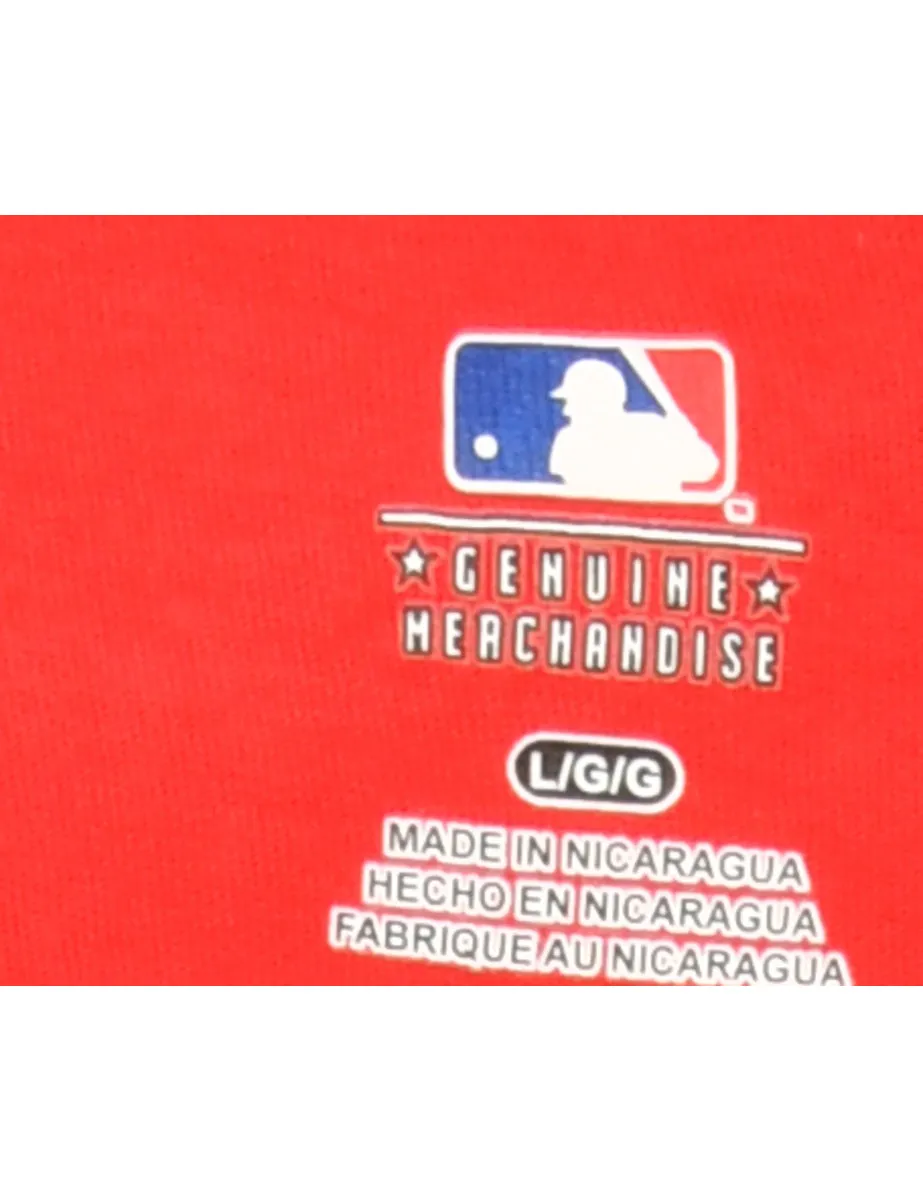 Majestic MLB Sports T-shirt - L