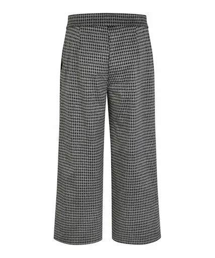 Masai Piana Wide Leg Houndstooth Trouser