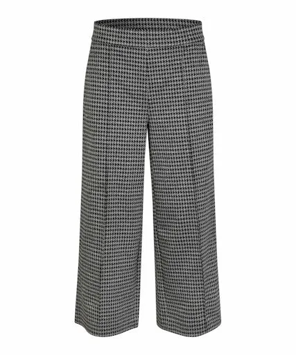 Masai Piana Wide Leg Houndstooth Trouser