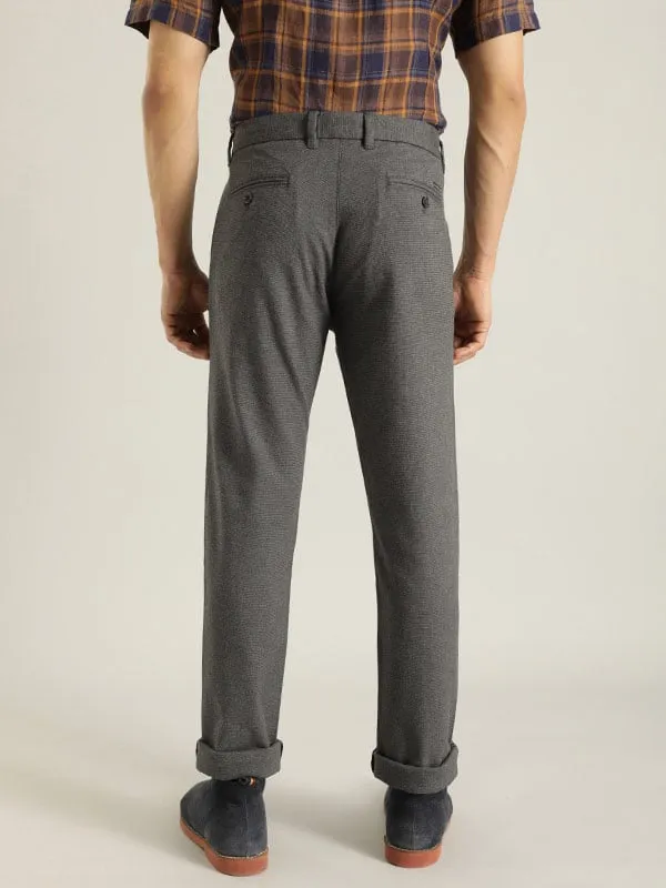 Men Brooklyn Fit Cotton Blend Trouser