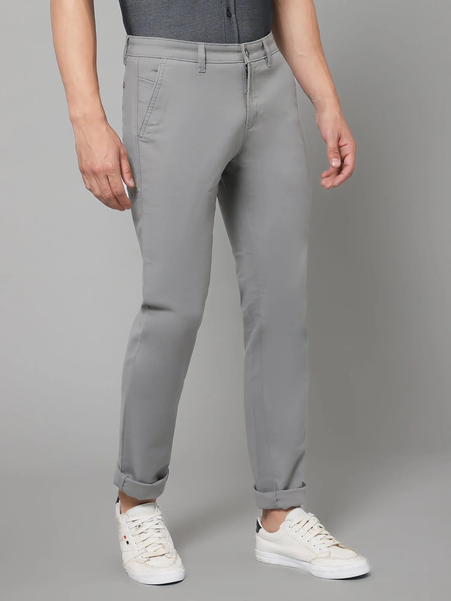 Men's Casual Flat front   Trousers