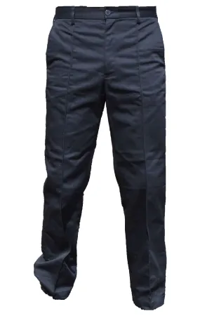 Men's Lightweight Black Uniform Trousers for  Security Prison Officer Y3U