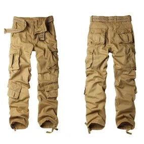 Men's Trousers Cargo Pants Outdoor Multi-Pocket Overalls Trousers Plus Size Casual Pants |