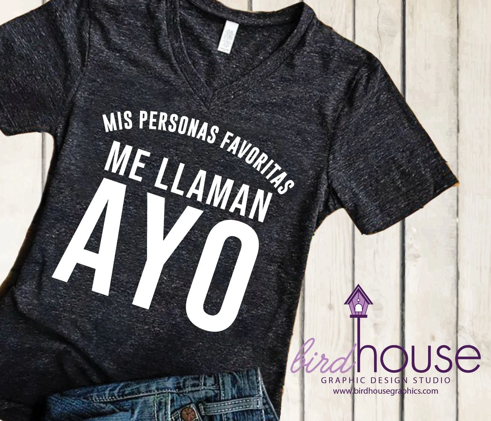 Mi Persona Favorita Me Llama Abuelo shirt, Can be Personalized Grandchild, Grandchildren, Grandpa