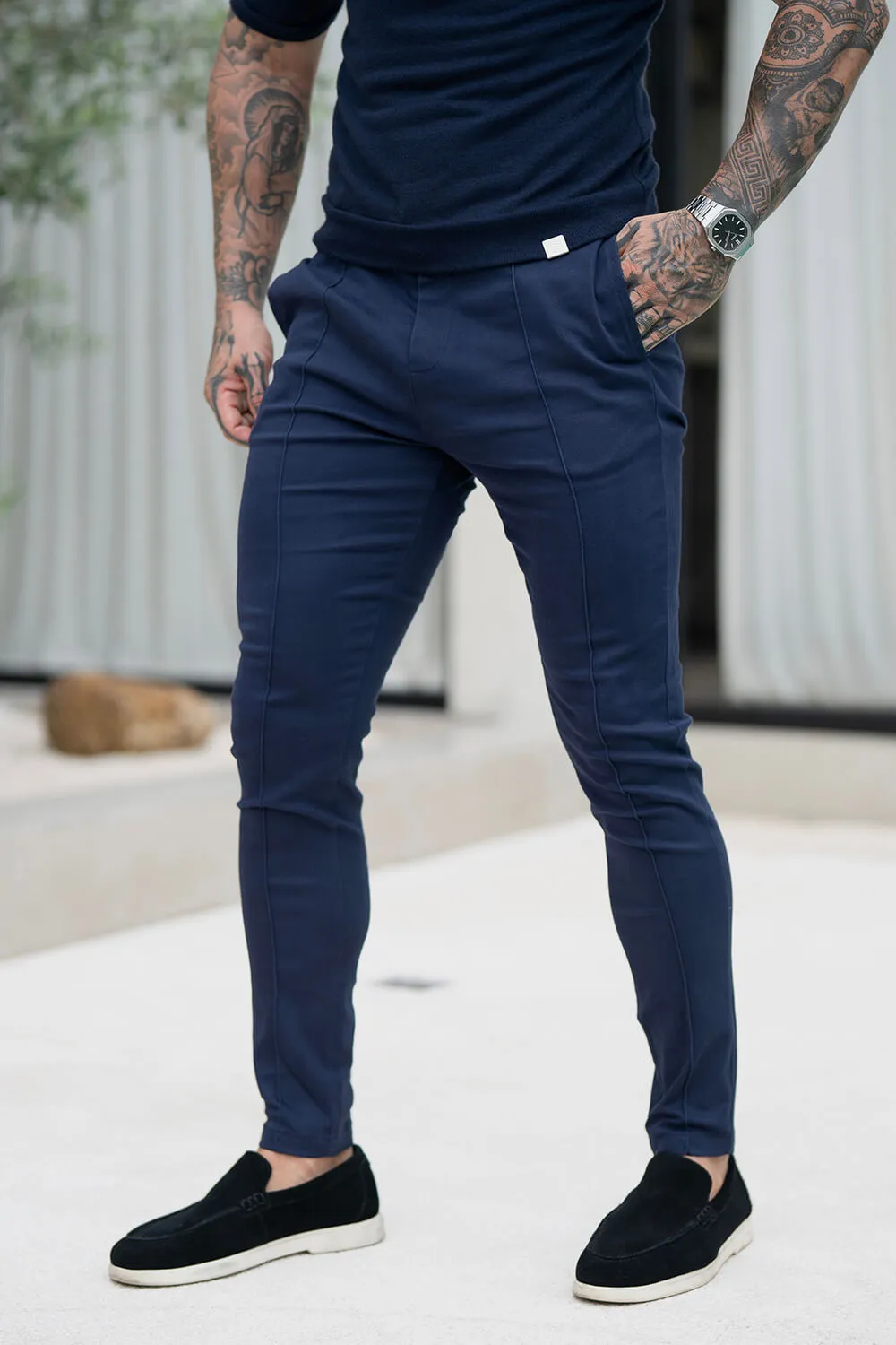 Monte Carlo Trousers - Navy