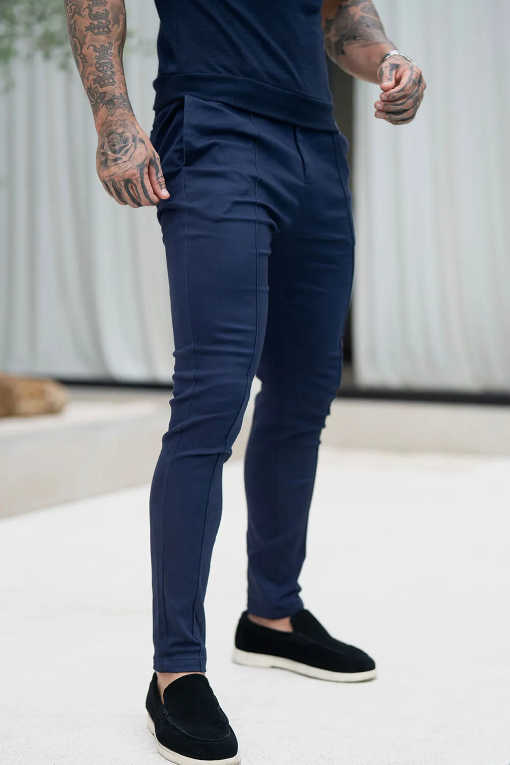 Monte Carlo Trousers - Navy