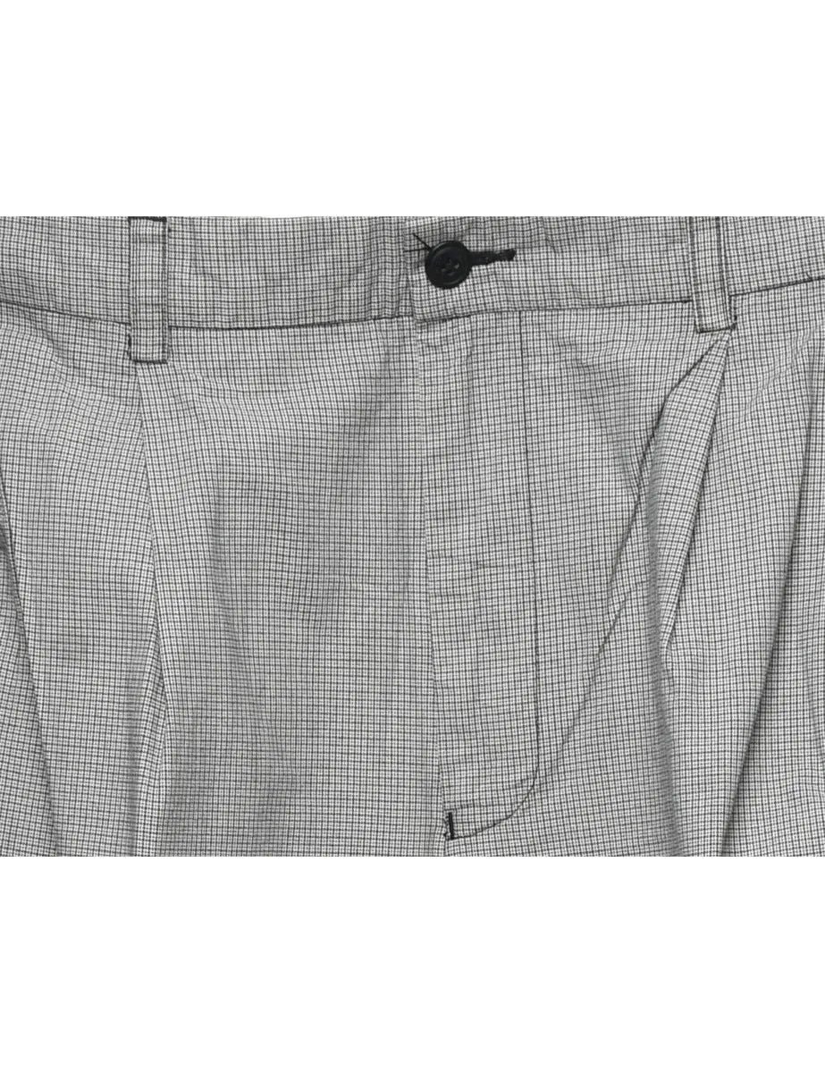 Nautica Dogtooth Checked Classic Trousers - W32 L32