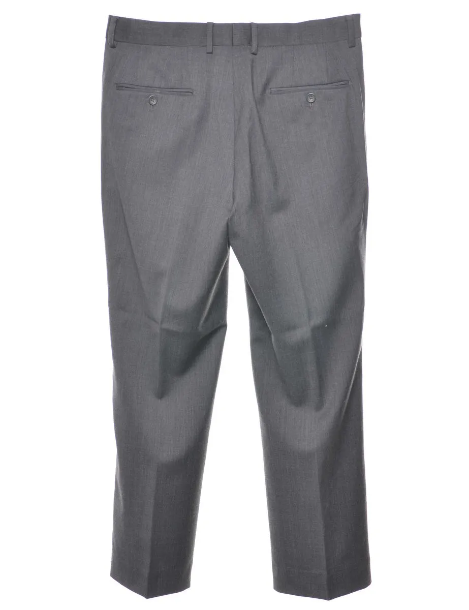 Nautica Grey Classic Suit Trousers - W32 L29