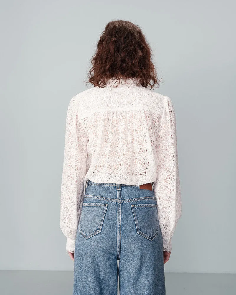 Nora lace shirt