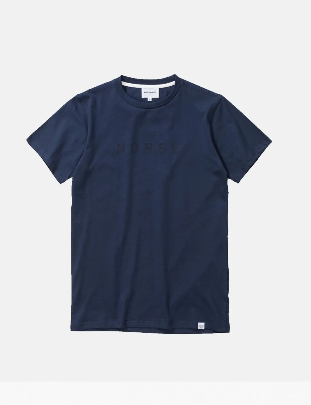 Norse Projects Niels Standard Logo T-Shirt - Navy