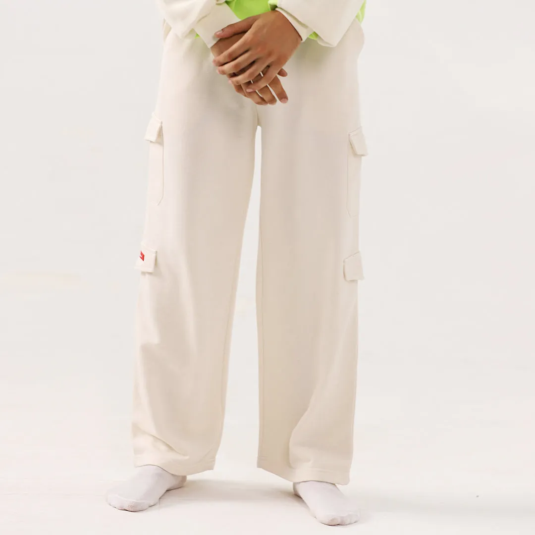 Off-White Wide Leg Unisex Cargo Trouser