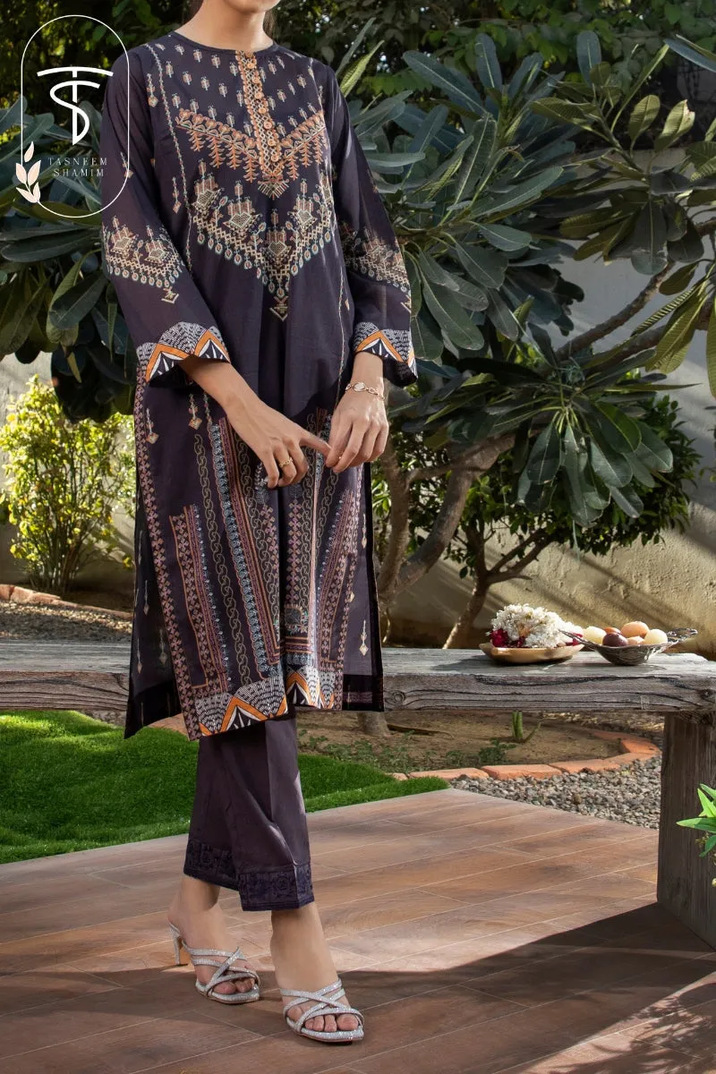 Onyx | 2-Piece | Premium Printed Lawn