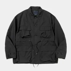 Paper Touch Feather Blouson (Off Black) / MW-SH24102