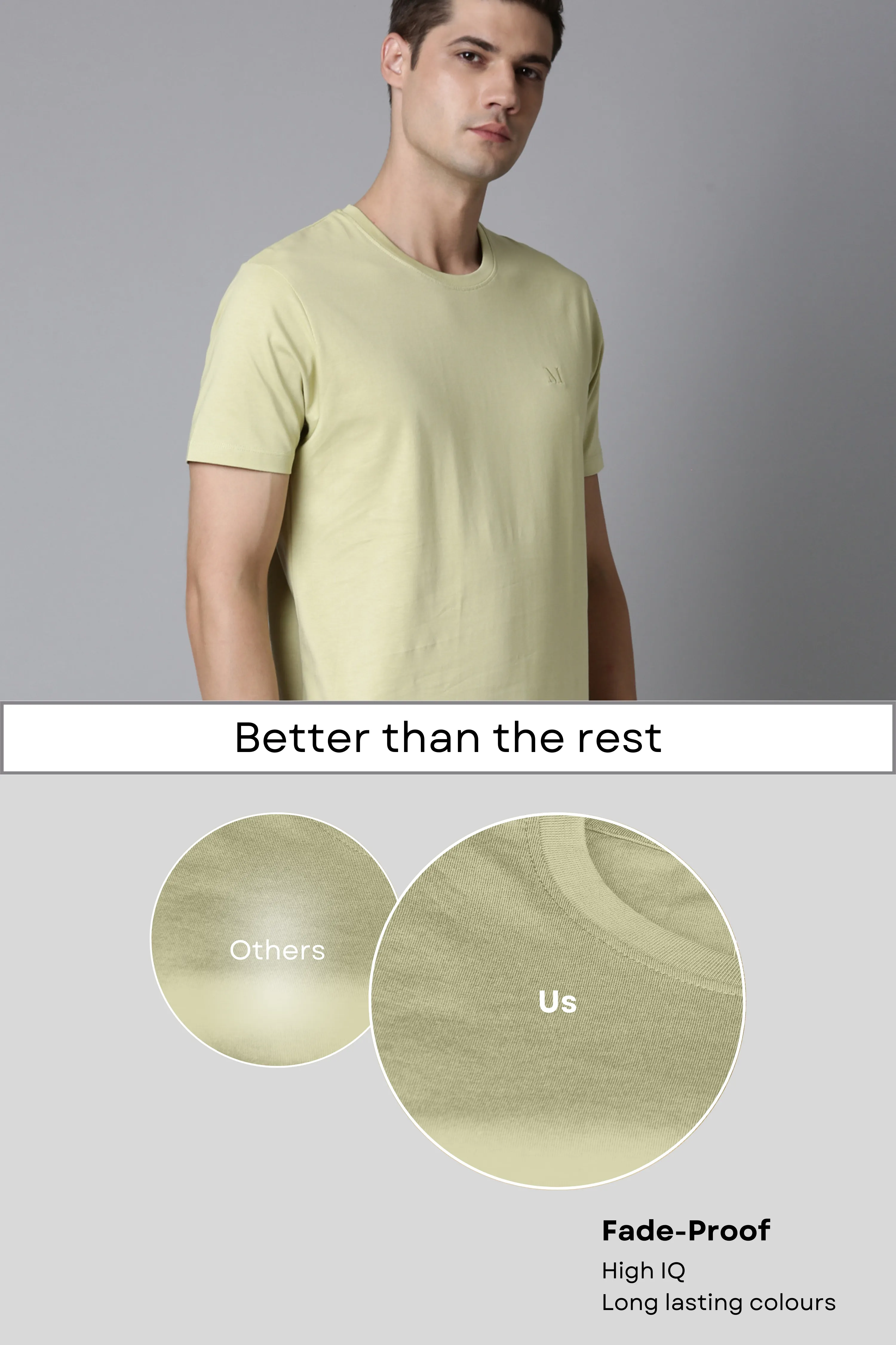 Pastel Yellow Cotton IQ Basics