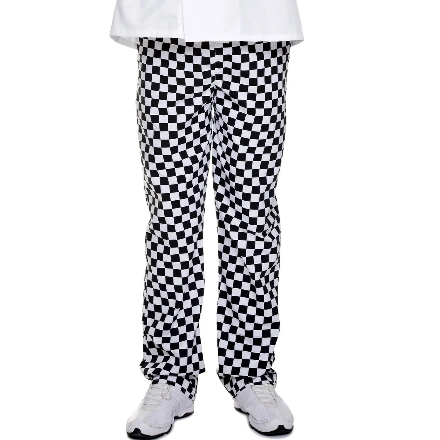 Pegasus Chefwear Black/White Checkerboard Chef Trousers