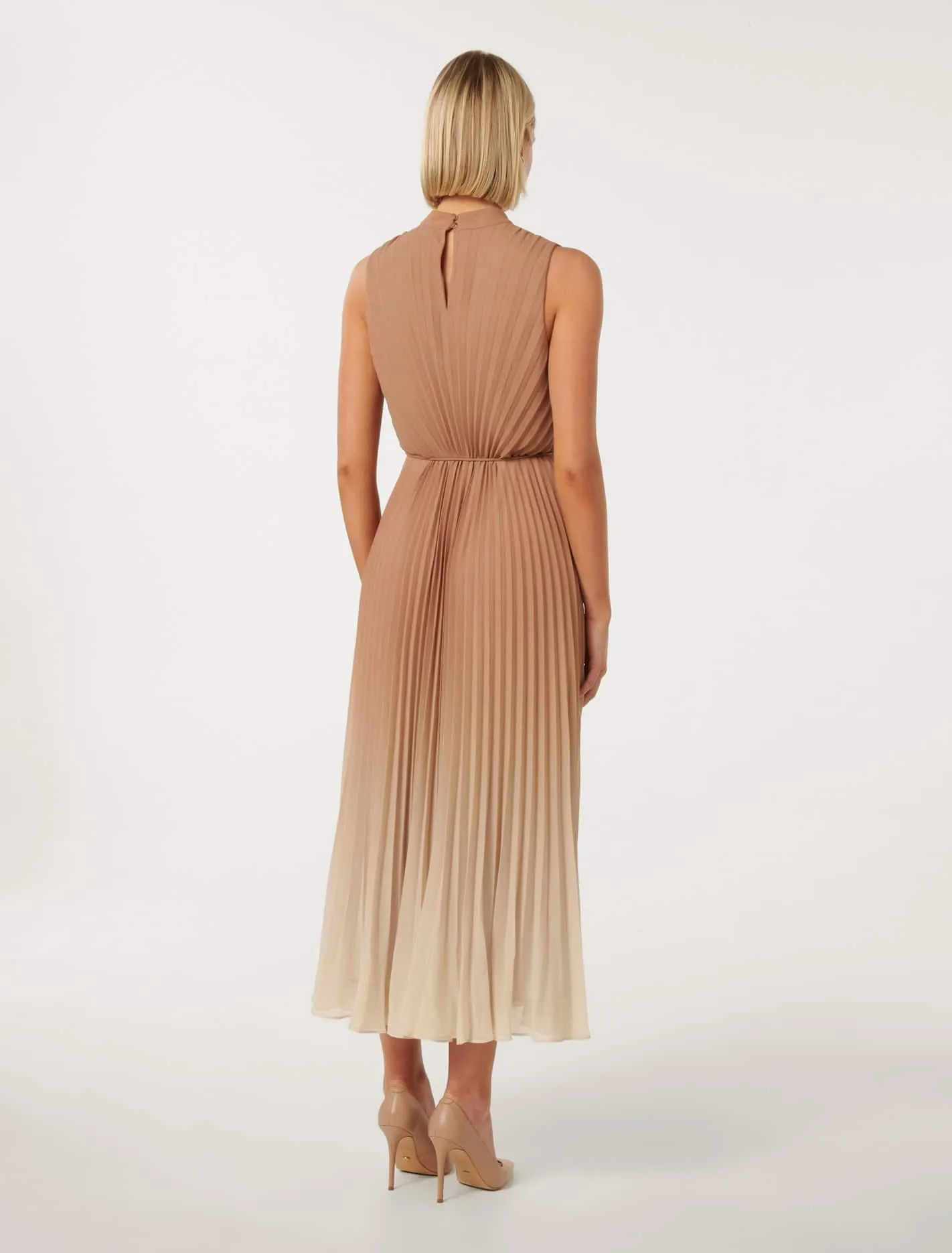 Phillipa Pleated Midi Dress