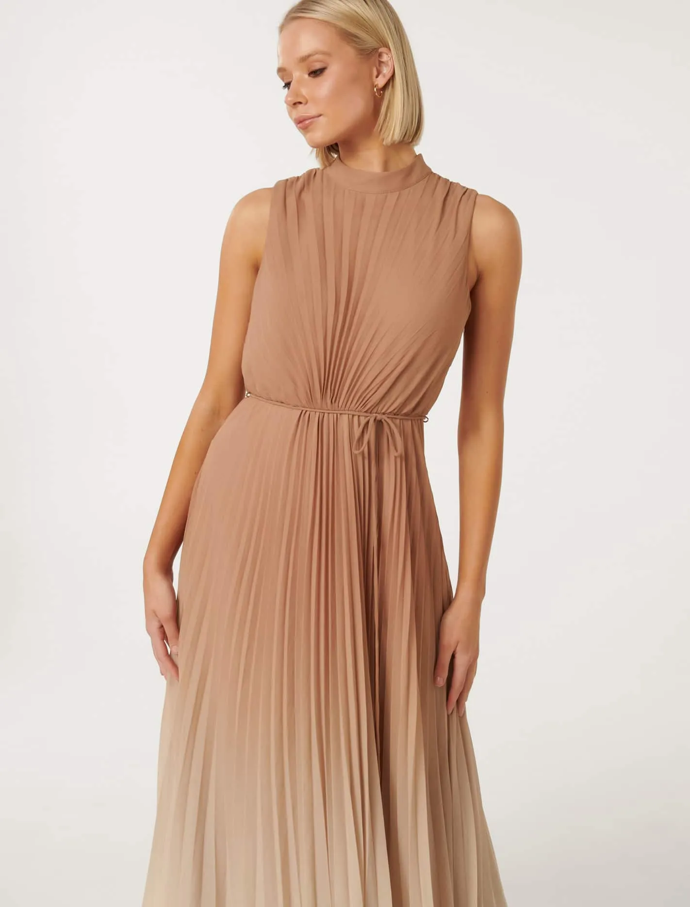 Phillipa Pleated Midi Dress