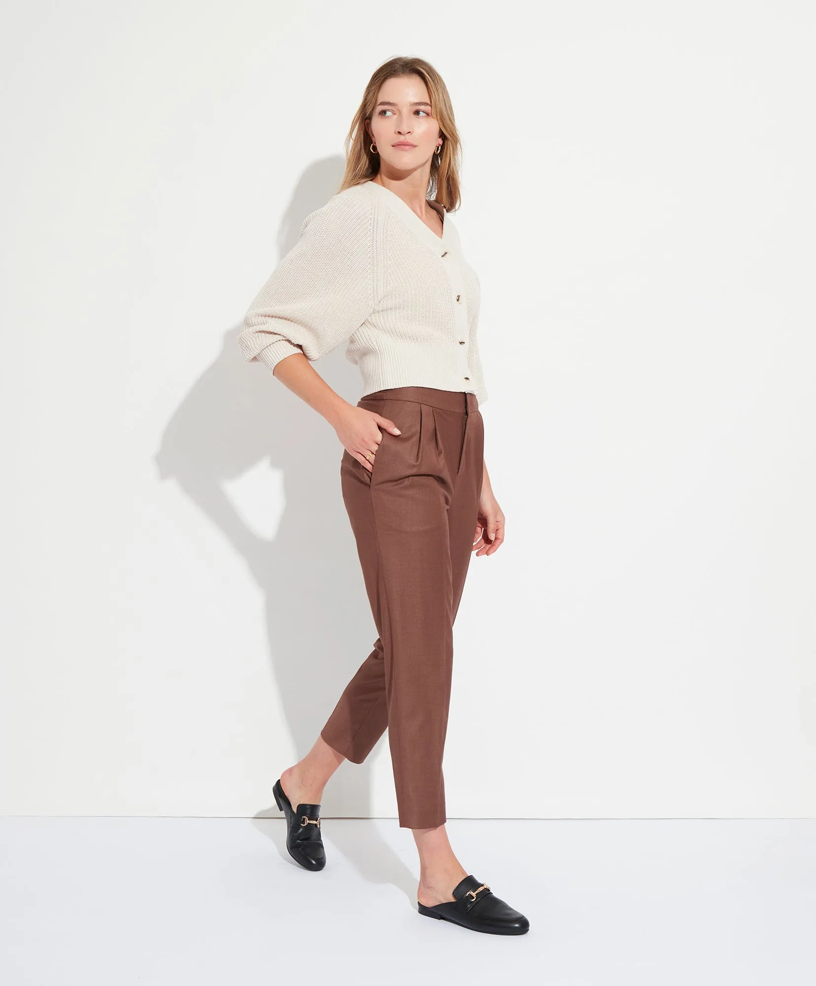 Pleated Trouser