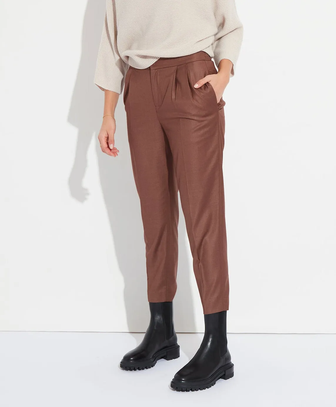 Pleated Trouser