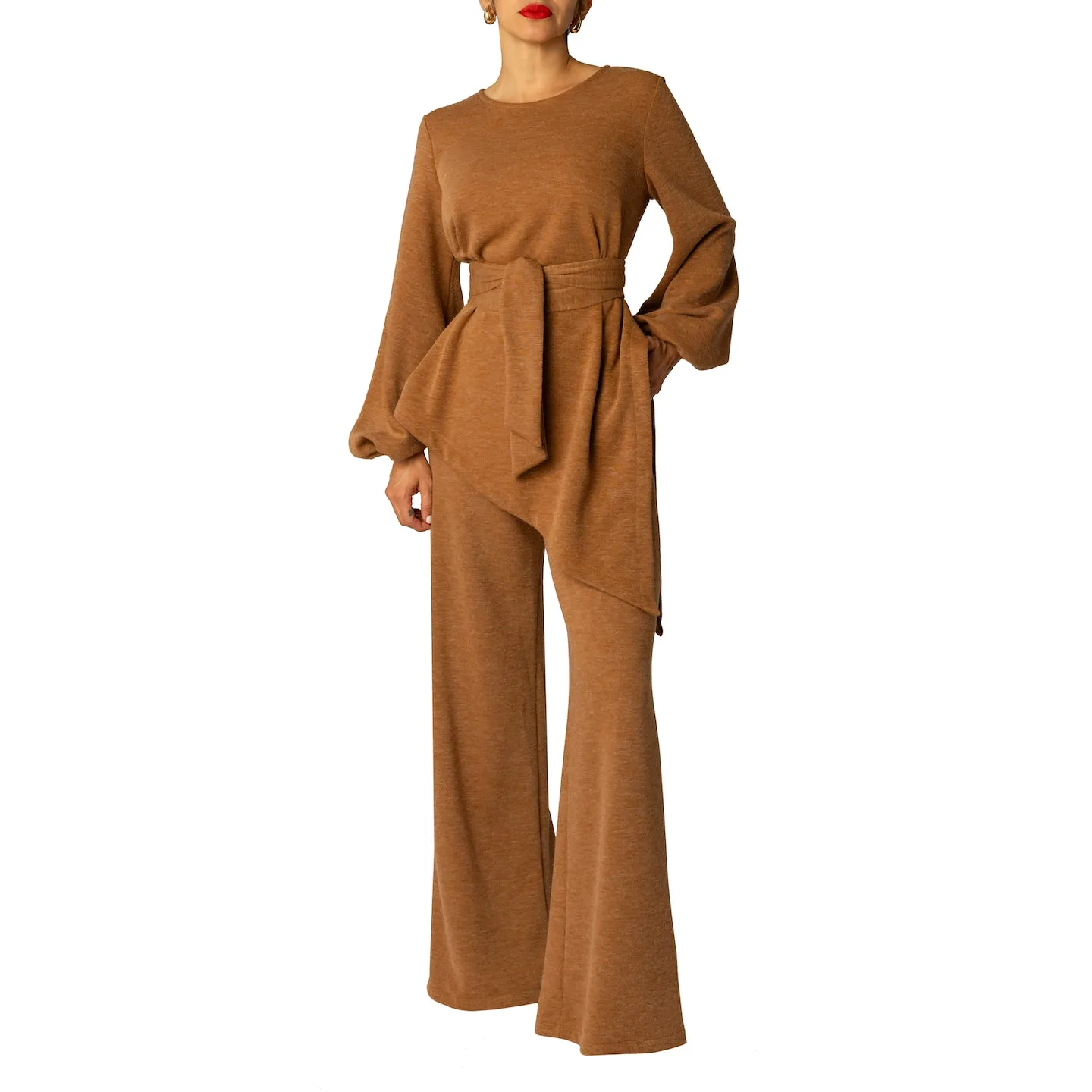 "Daniela" Asymmetric Camel Top