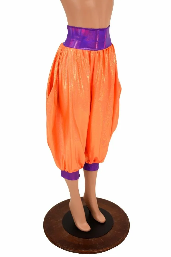 "Michael" Pants in Orange & Grape