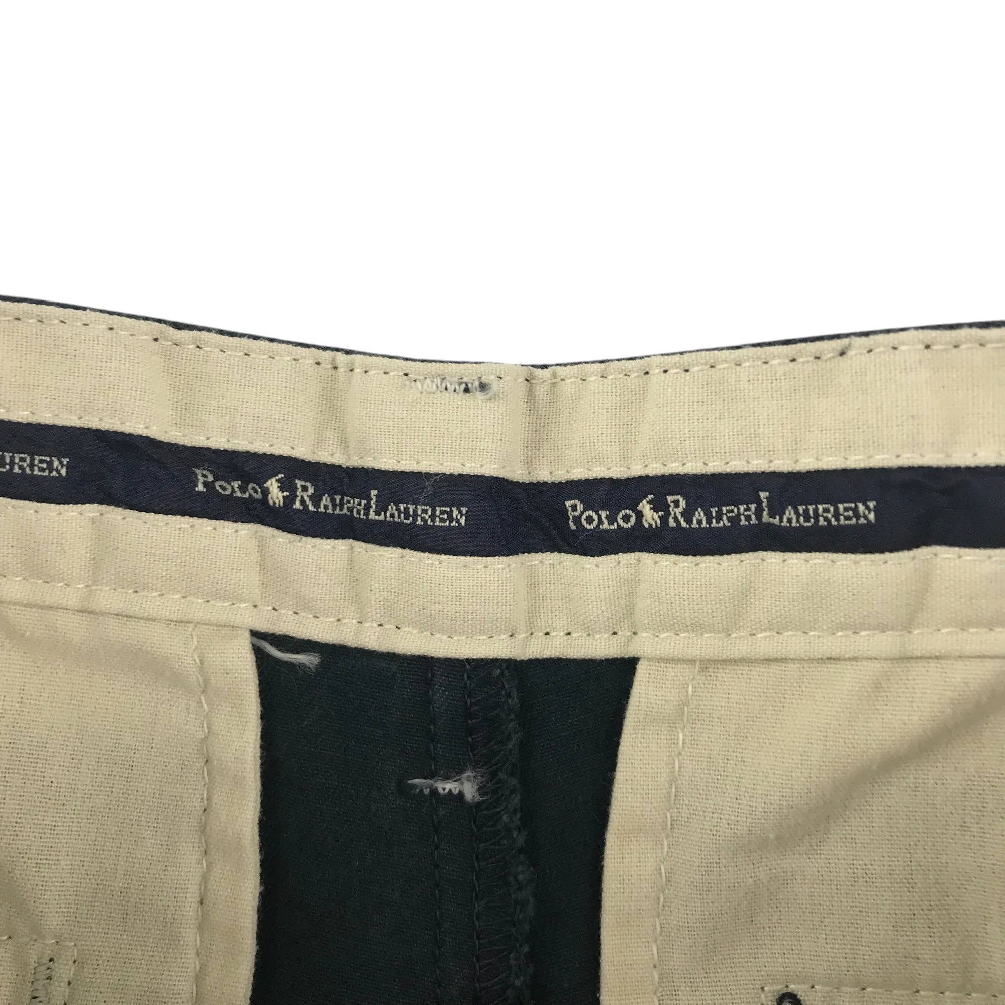 Ralph Lauren Polo trousers 30/34 in navy blue cotton