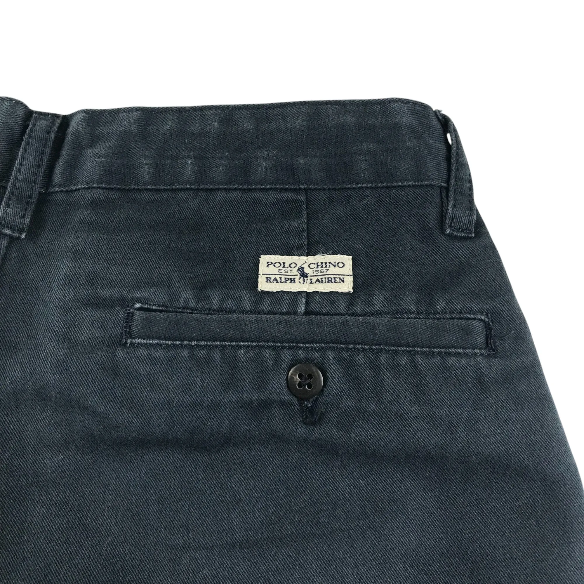 Ralph Lauren Polo trousers 30/34 in navy blue cotton