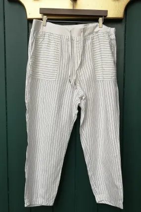 Re-Wear White Stuff White Linen Trousers