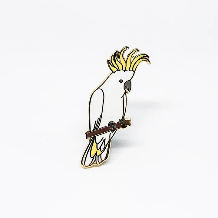 Red Parka Enamel Pins - Various