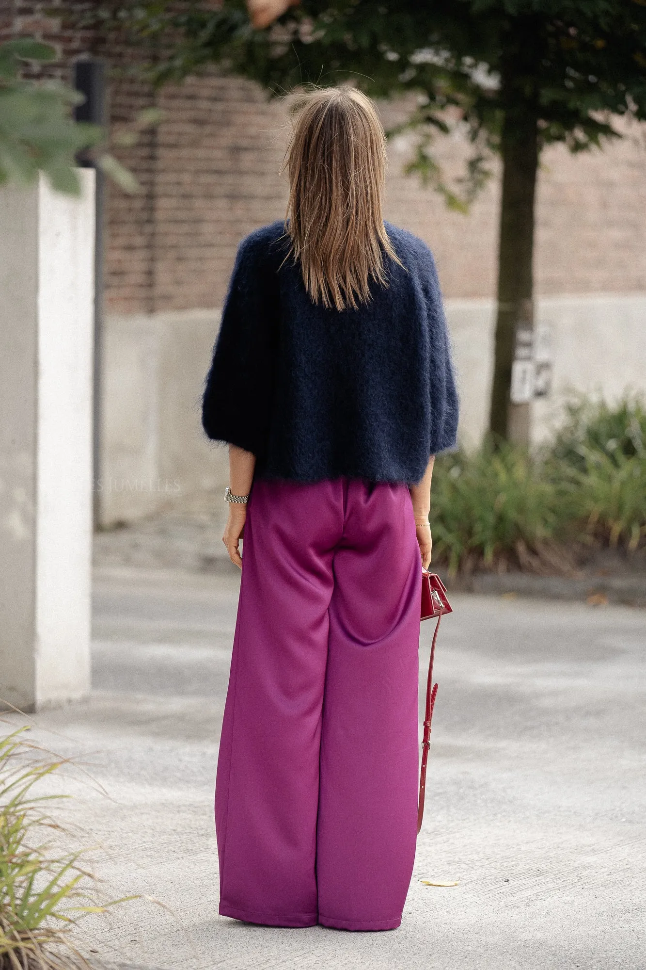 Sabrina pants magenta