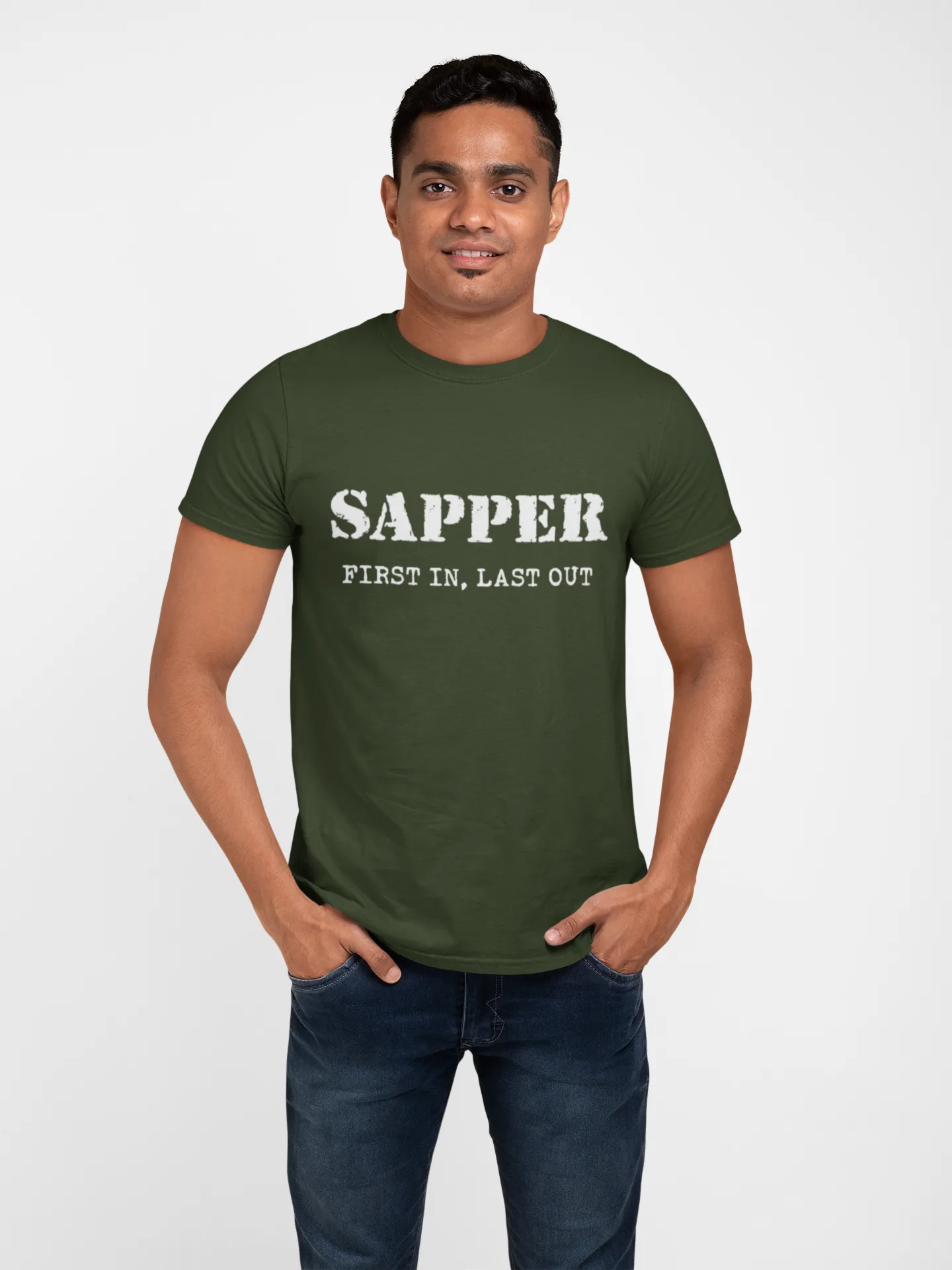 Sapper T-shirt - First In, Last Out (Men)