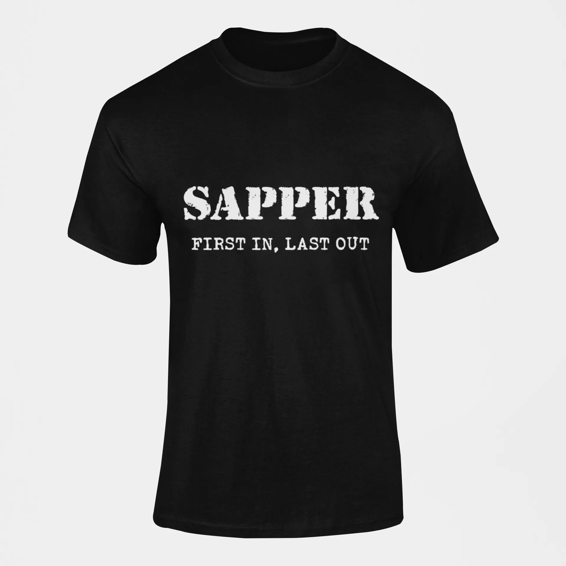 Sapper T-shirt - First In, Last Out (Men)