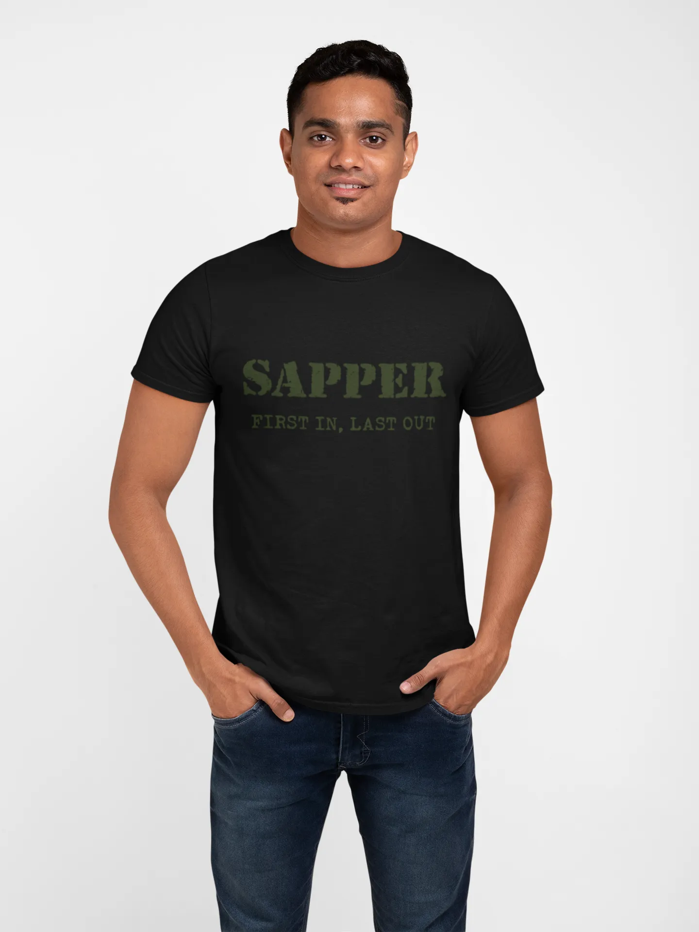 Sapper T-shirt - First In, Last Out (Men)