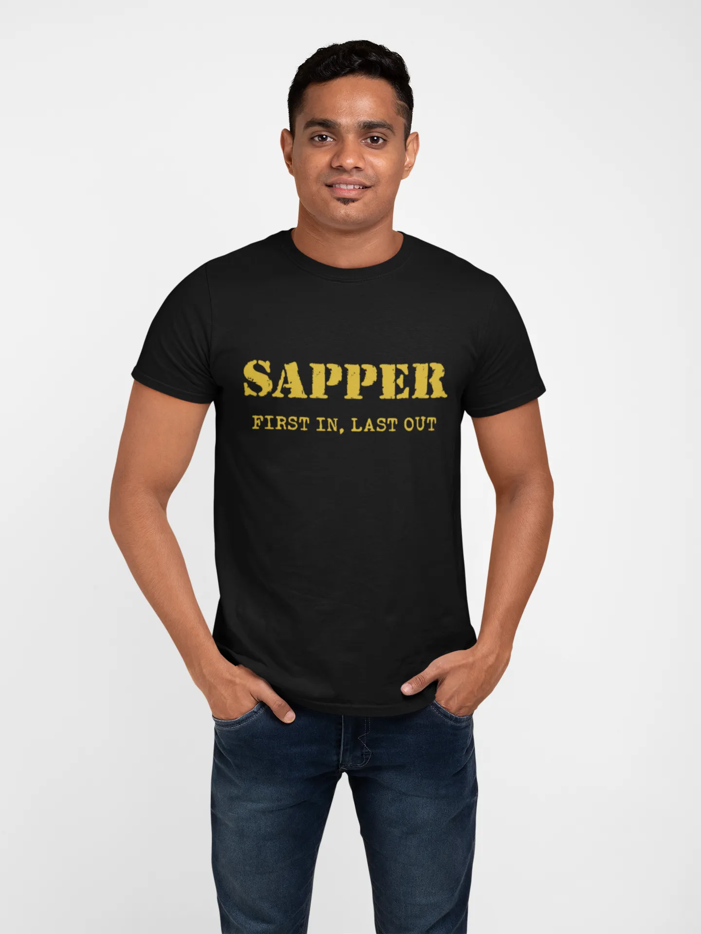 Sapper T-shirt - First In, Last Out (Men)