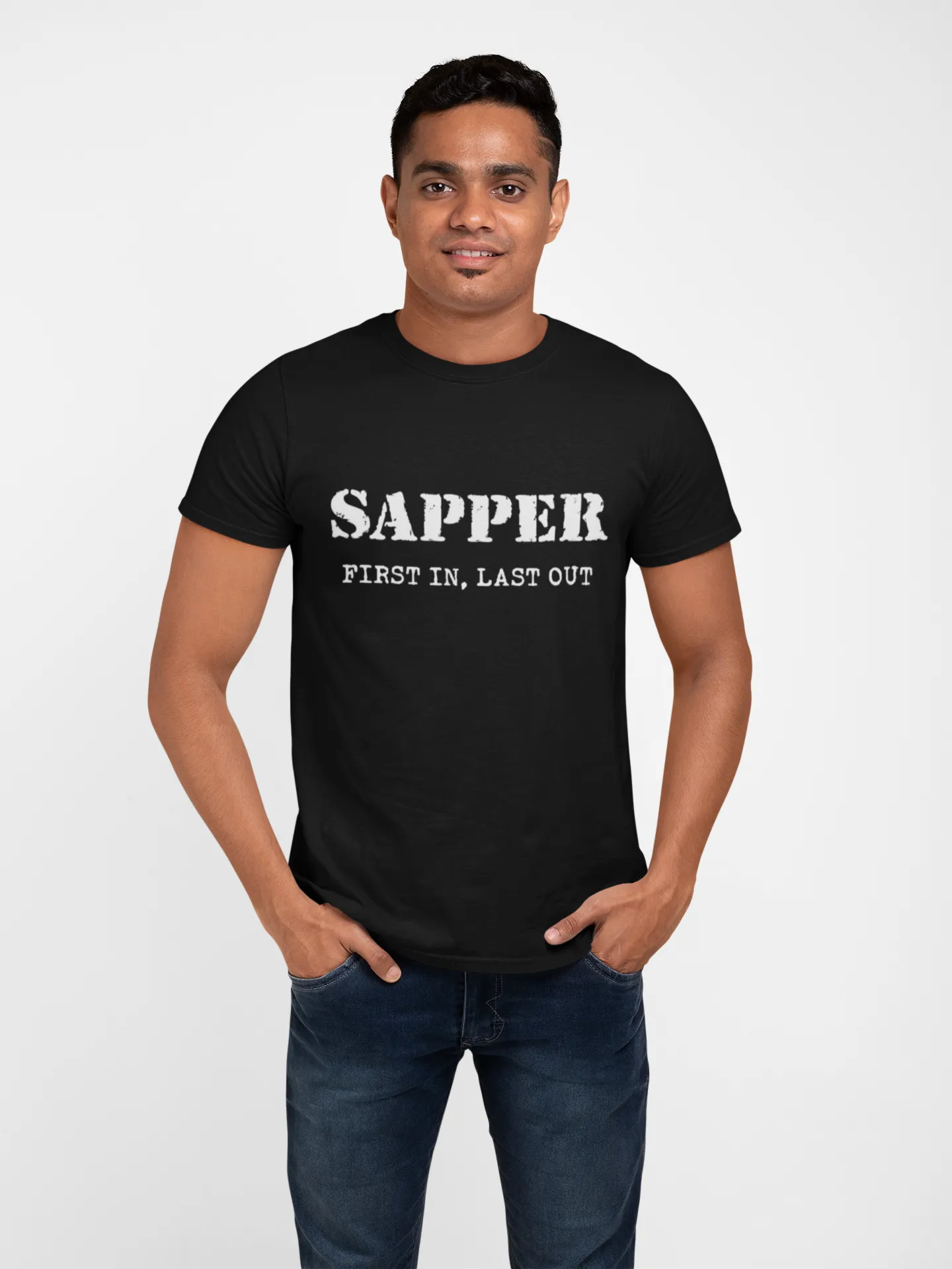 Sapper T-shirt - First In, Last Out (Men)