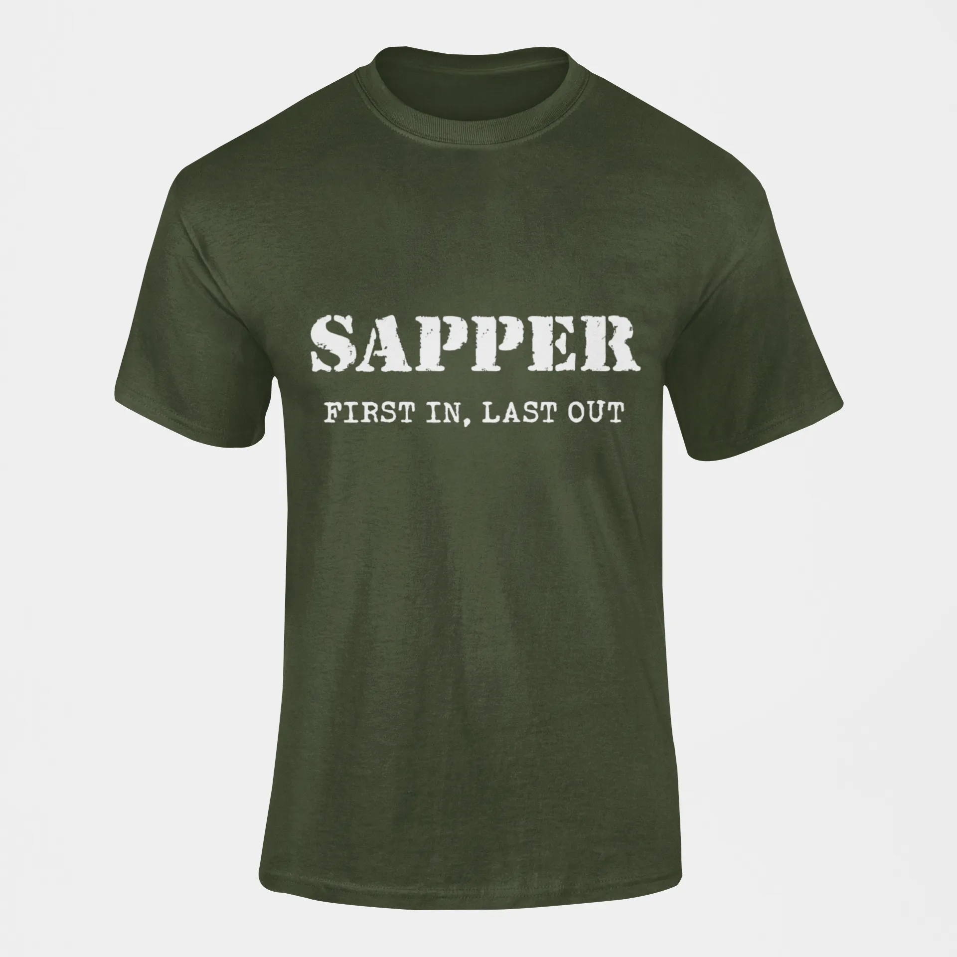 Sapper T-shirt - First In, Last Out (Men)