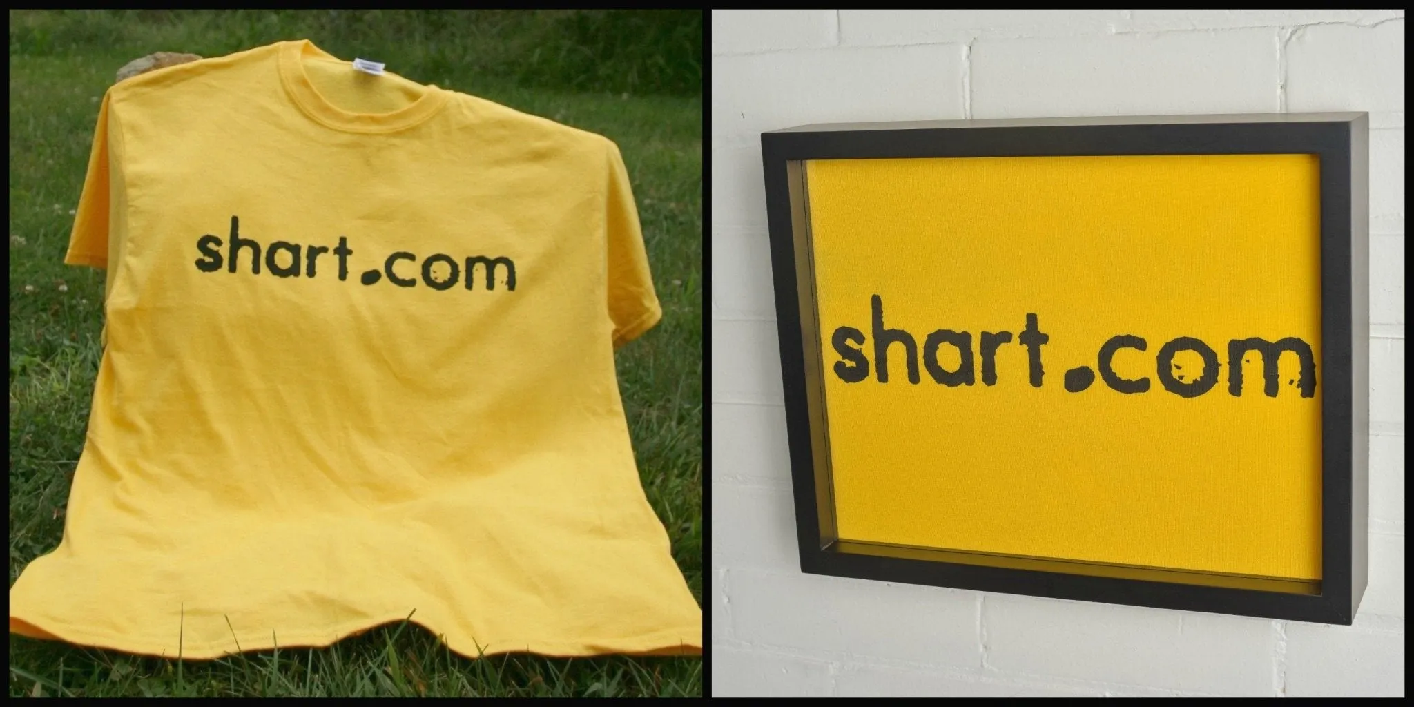 Shart Original T-Shirt Frame Display Case (Black) 11x14